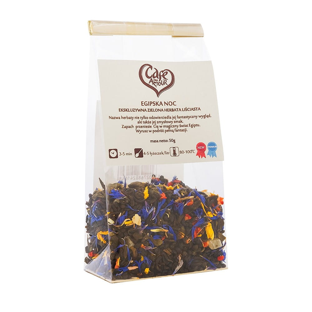 Thé vert feuille de nuit égyptienne 50 g CAFE AMOUR