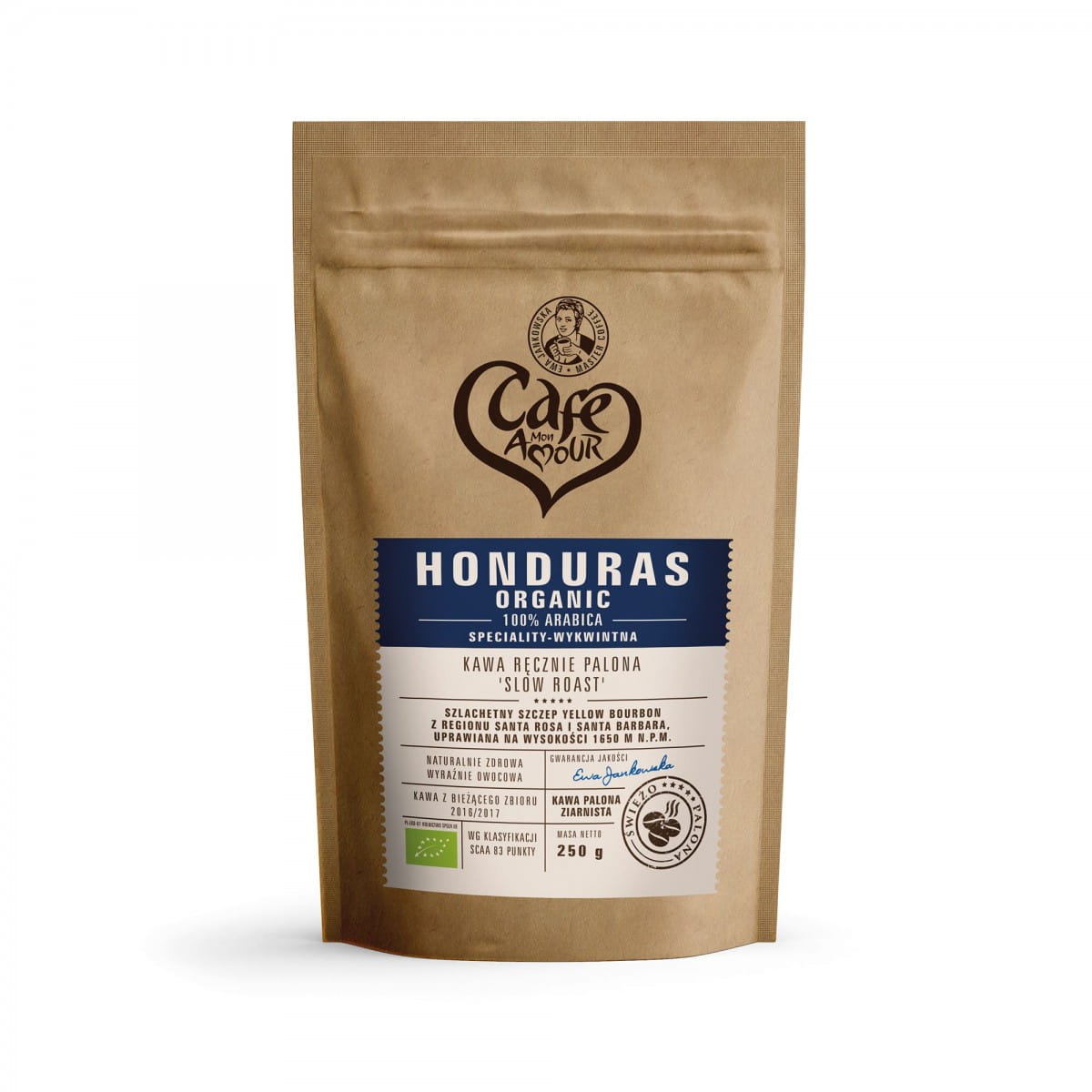Café torréfié en grains 250g honduras CAFE AMOUR
