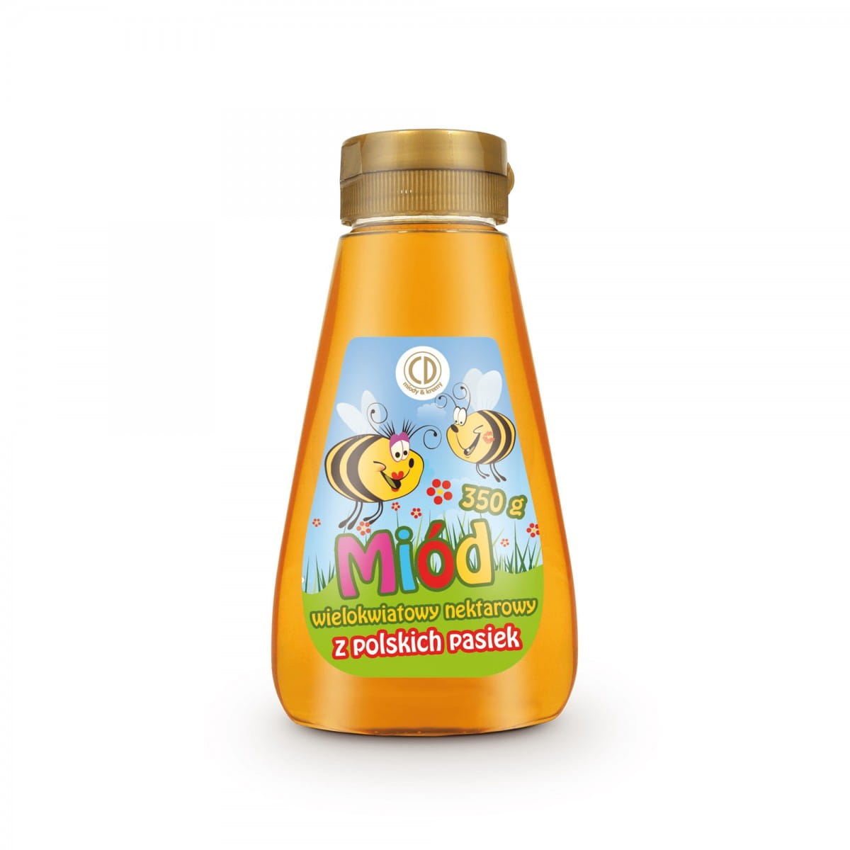 Distributeur de miel multifleurs des ruchers polonais 350 g - CD