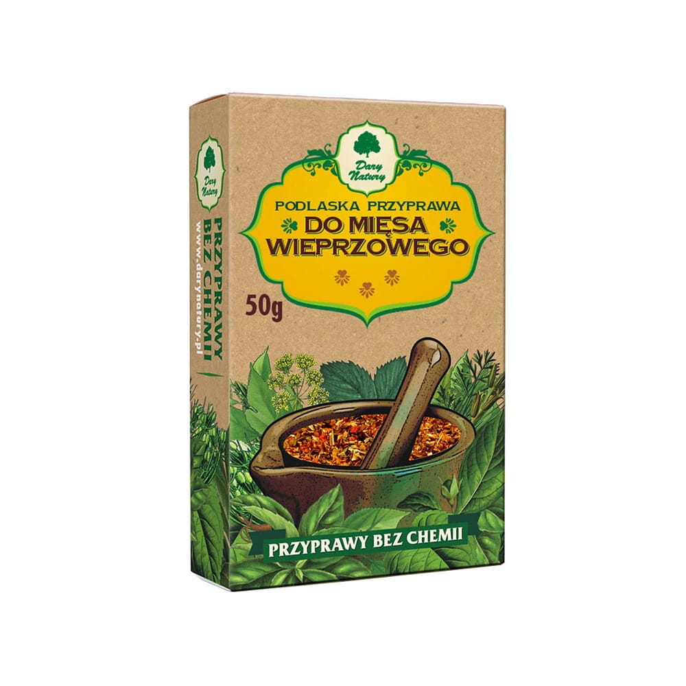 Assaisonnement pour viande de porc 50 g - CADEAUX DE LA NATURE