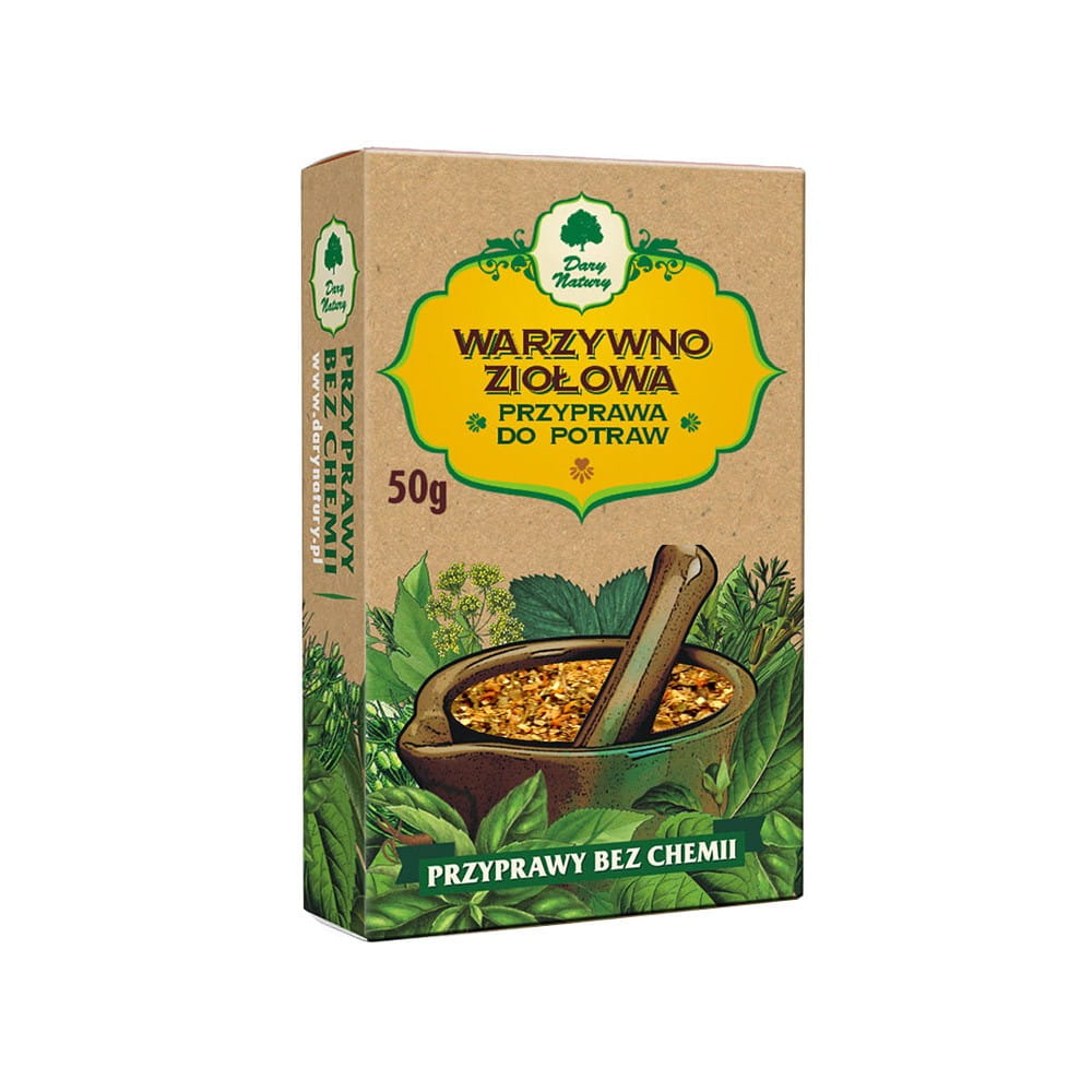 Assaisonnement de légumes et d'herbes pour plats 50 g - CADEAUX DE LA NATURE