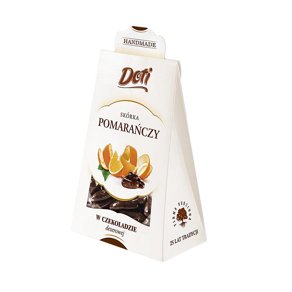 Zeste d'orange au chocolat noir 100 g - DOTI
