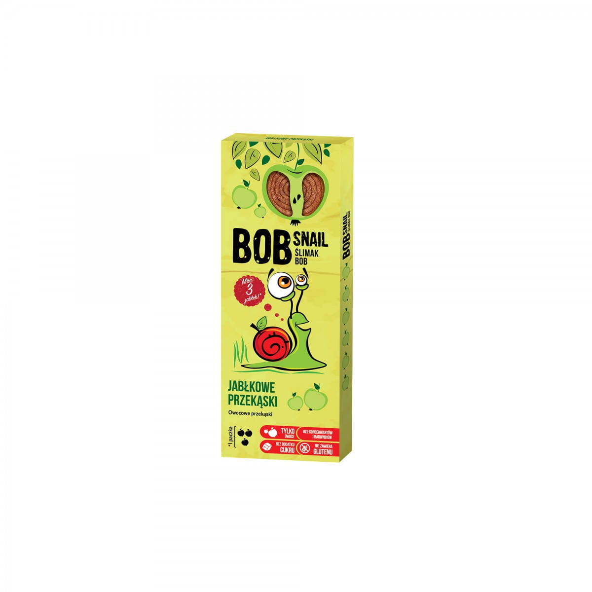 Snack aux pommes sans sucre ajouté 30 g BOB SNAIL
