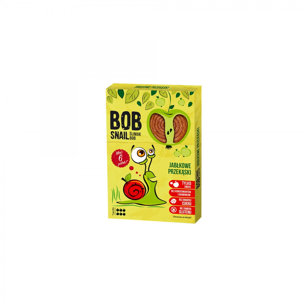 Snack aux pommes sans sucre ajouté 60 g BOB SNAIL