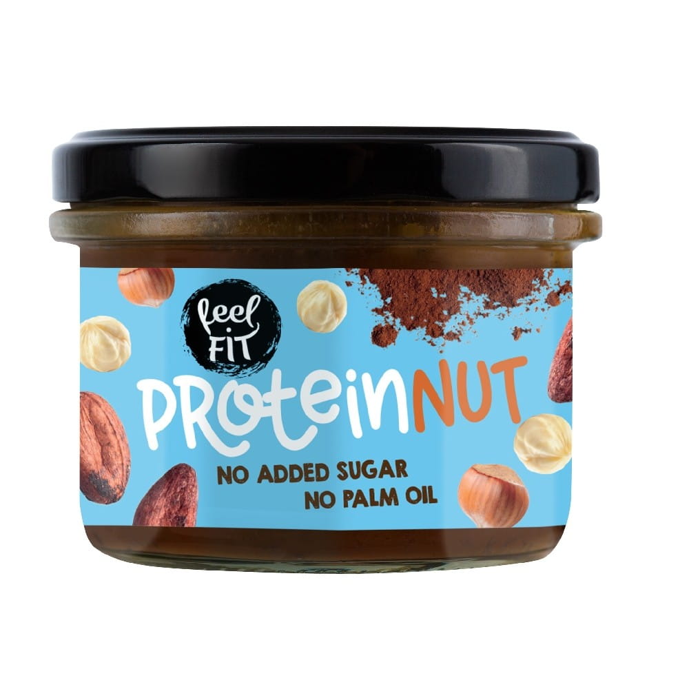 Crème au chocolat aux noisettes sans sucre 200 g FEELFIT