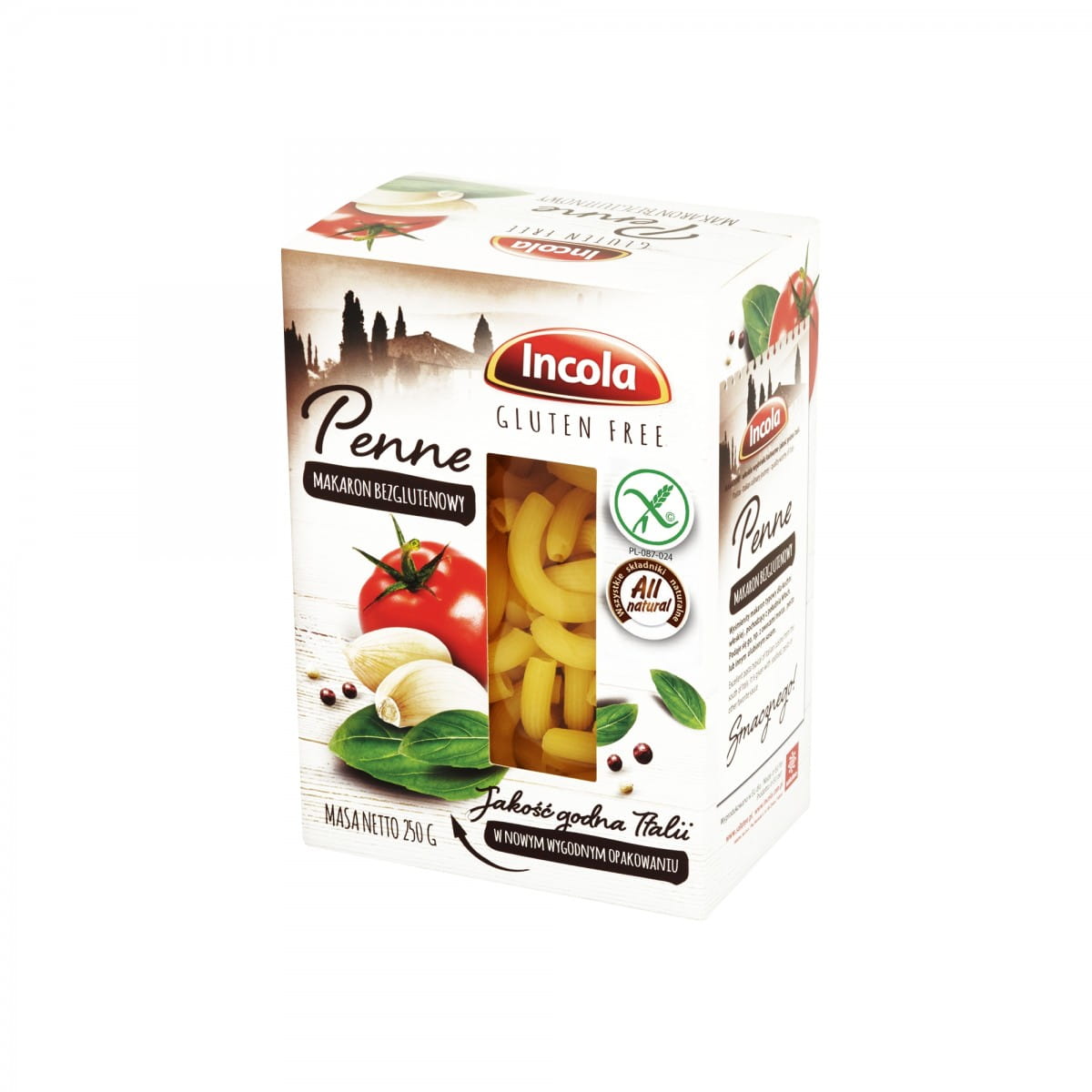 Pâtes penne sans gluten 250 g GFS POLAND