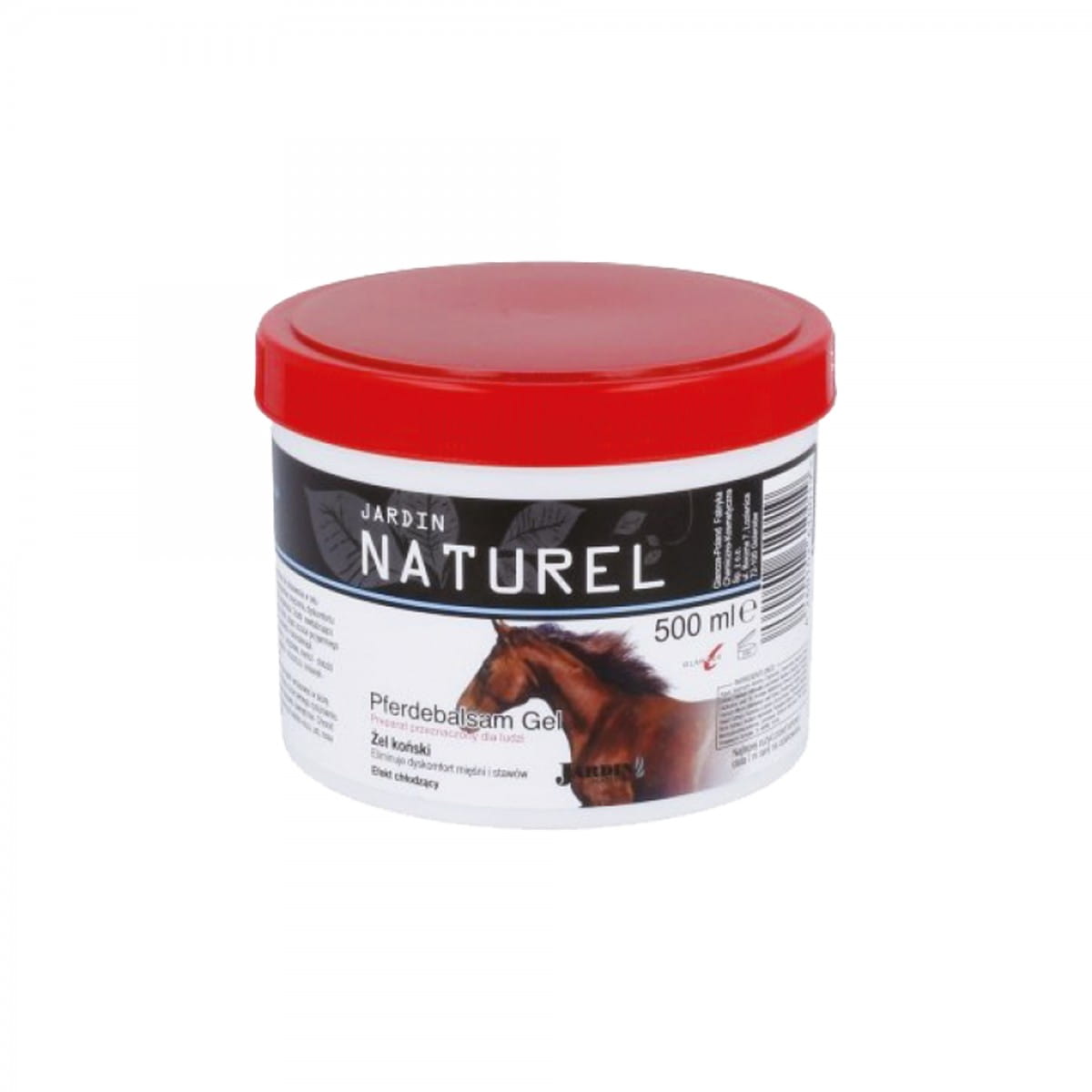 Gel de cheval rafraîchissant pour les douleurs musculaires et articulaires 500 ml