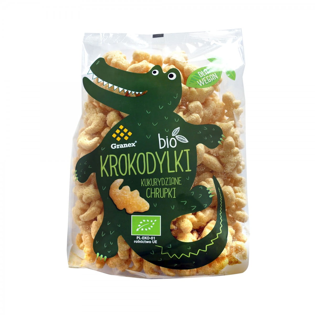 Chips de maïs BIO crocodiles 80 g