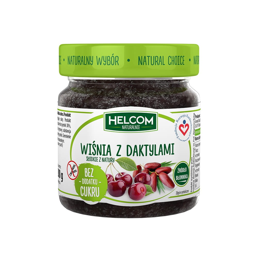 Pâte de cerises aux dattes 200 g