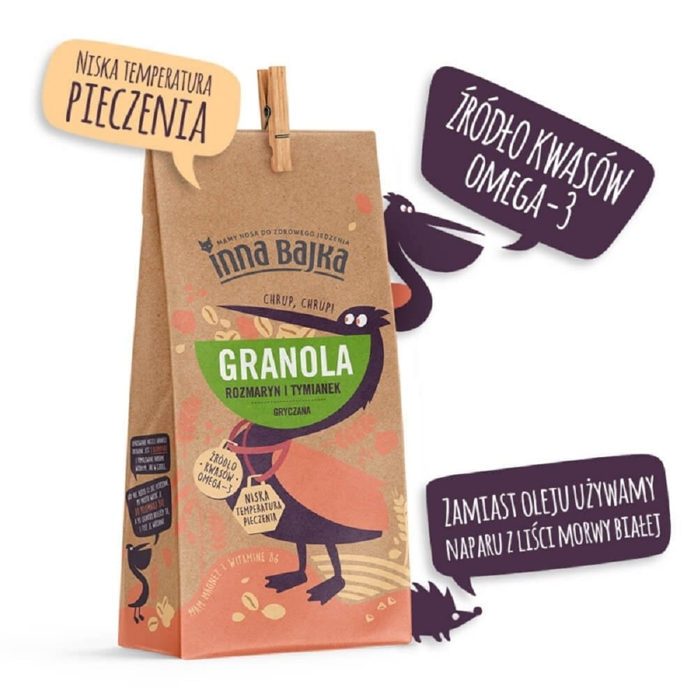 Granola de sarrasin au thym et romarin 300 g ANOTHER TALE