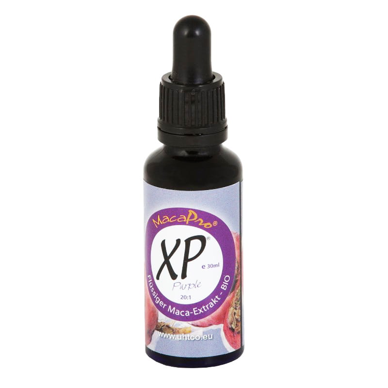 Maca extrait liquide Poivre péruvien MACAPRO XP violet extrait 20:1 30ml UHTCO