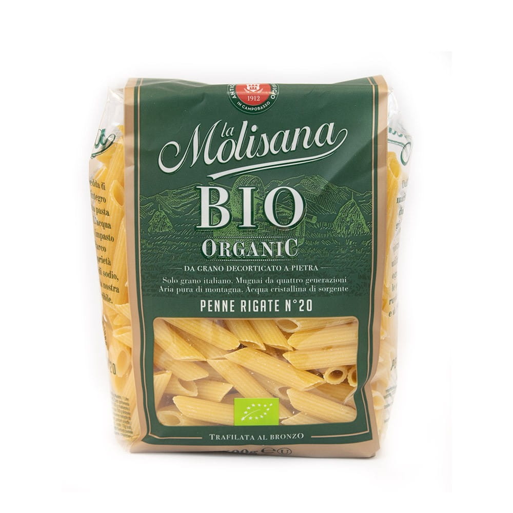 Pâtes penne rigate n°20 BIO 500 g LA MOLISANA