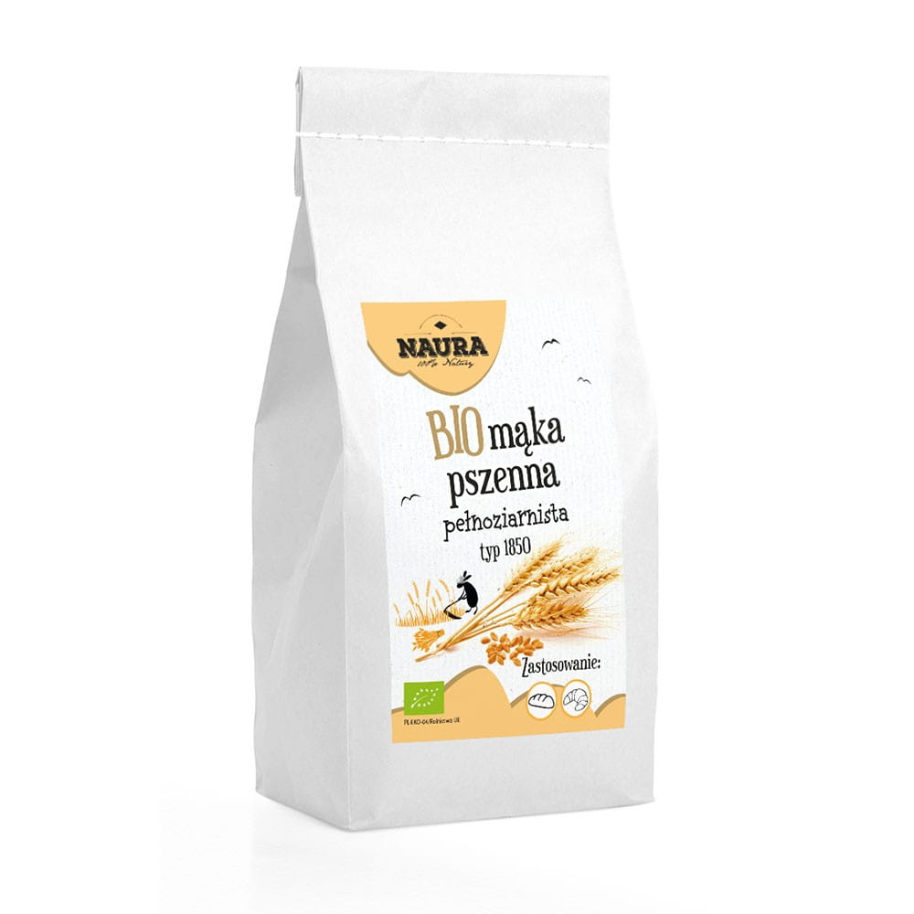 Farine de blé complet type 1850 BIO 1 kg NAURA
