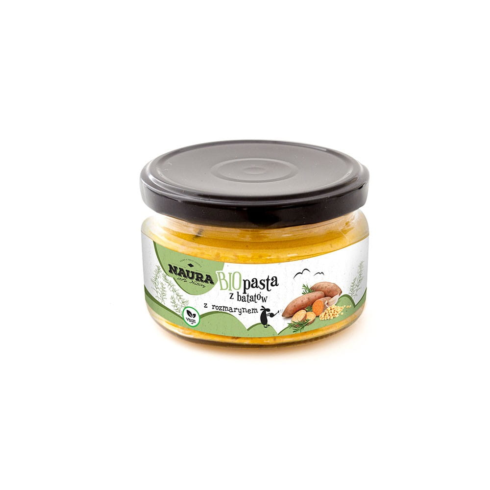 Pâte de patate douce au romarin BIO 190 g NAURA