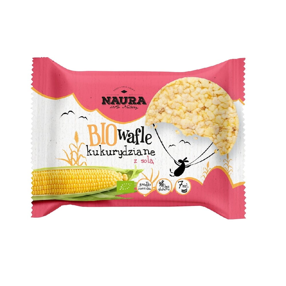 Gaufrettes de maïs au sel BIO 35 g NAURA