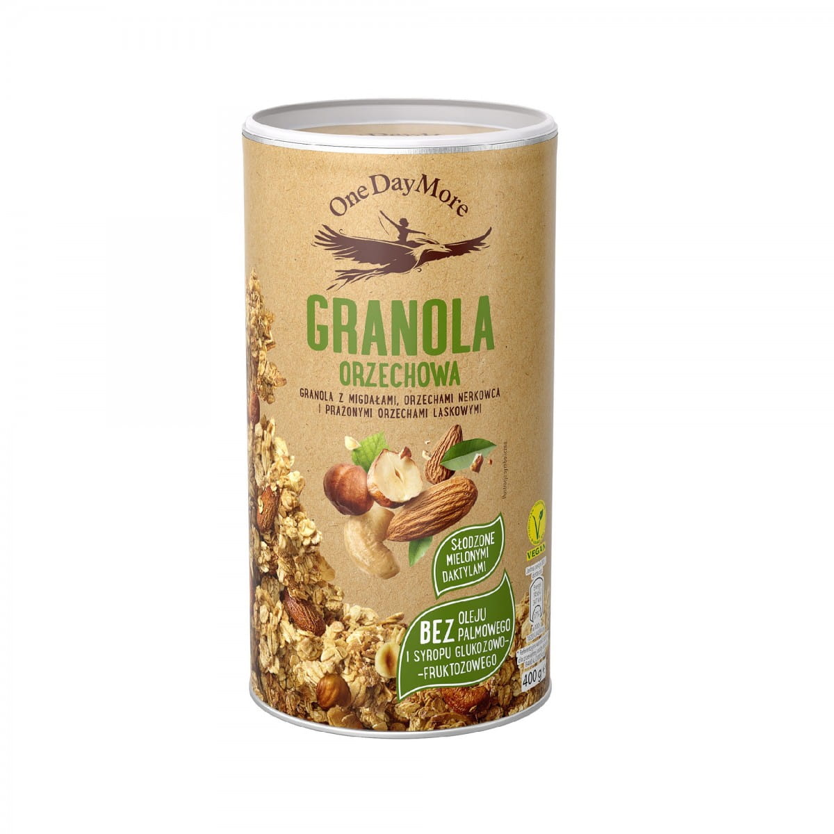 Granola de noix aux amandes et aux noix 400 g