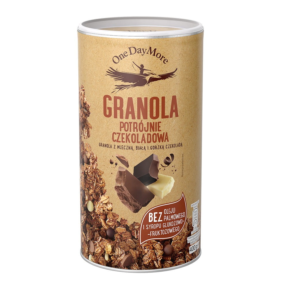 Granola aux trois chocolats 400 g