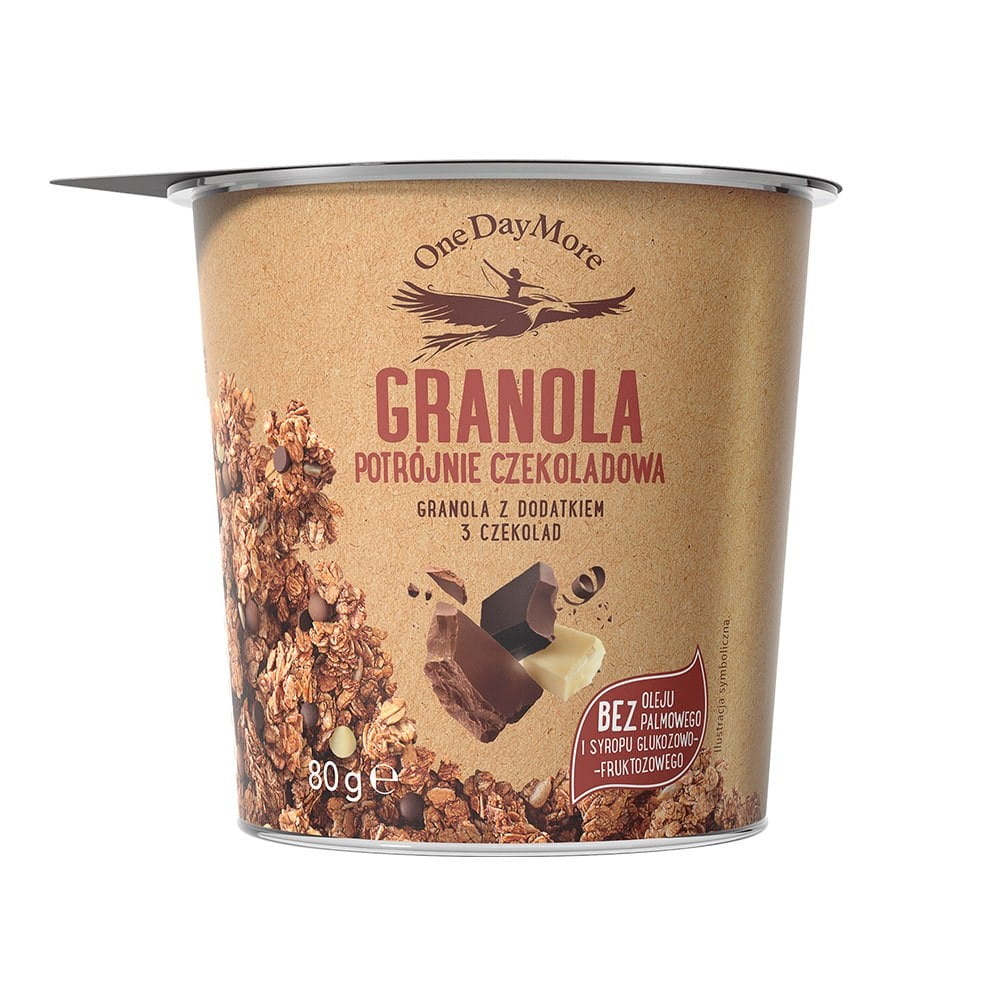Granola triple chocolat 80 g