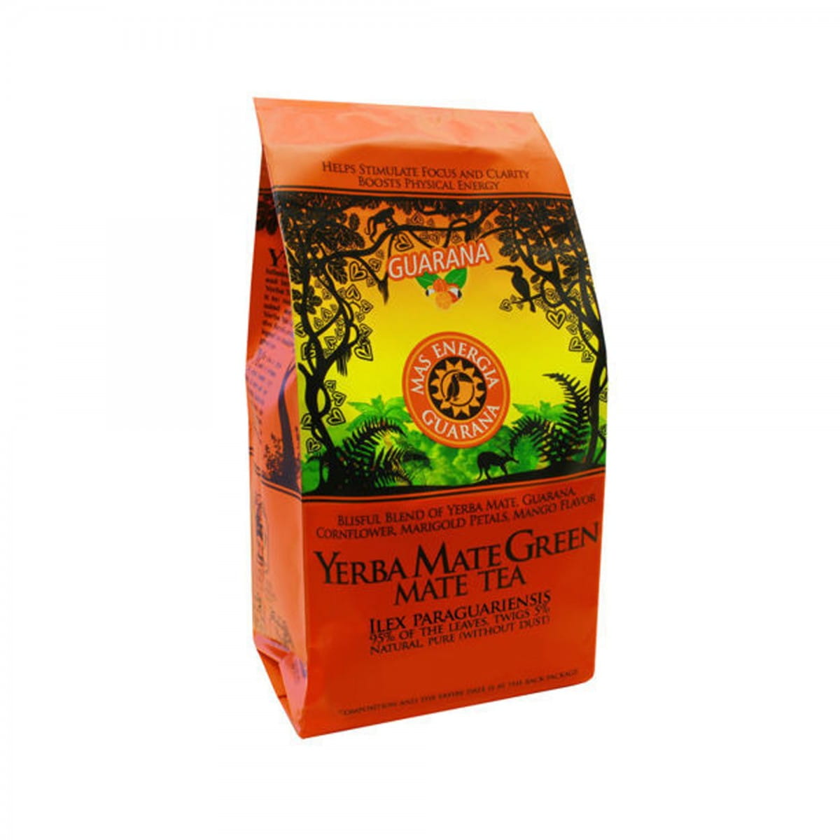 Yerba maté vert mas énergie guarana 200 g