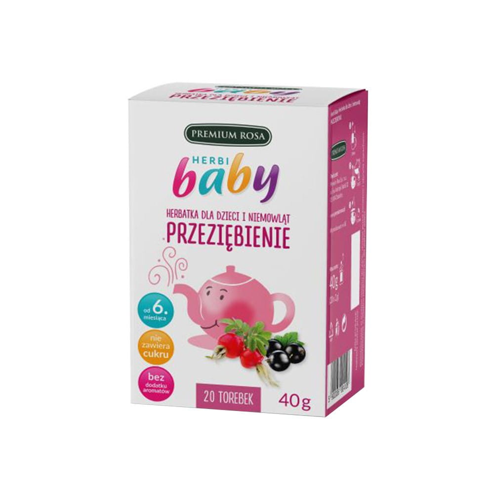 Tisane pour enfants et nourrissons rhumes 20 sachets PREMIUM ROSA