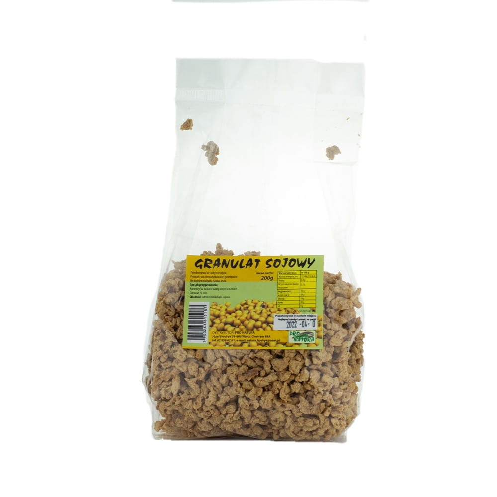 Granulés de soja 200 g PRO NATURA