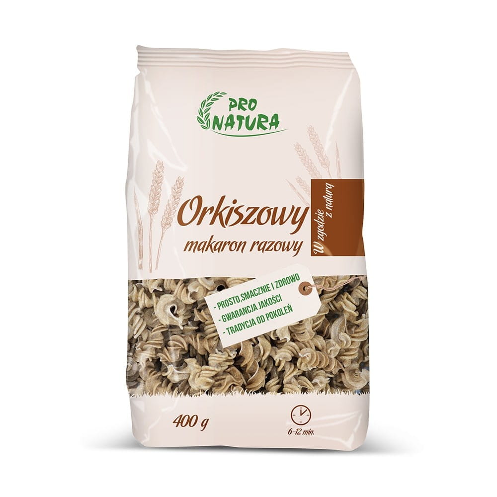 Gimlet épeautre et pâtes complètes 400 g PRO NATURA