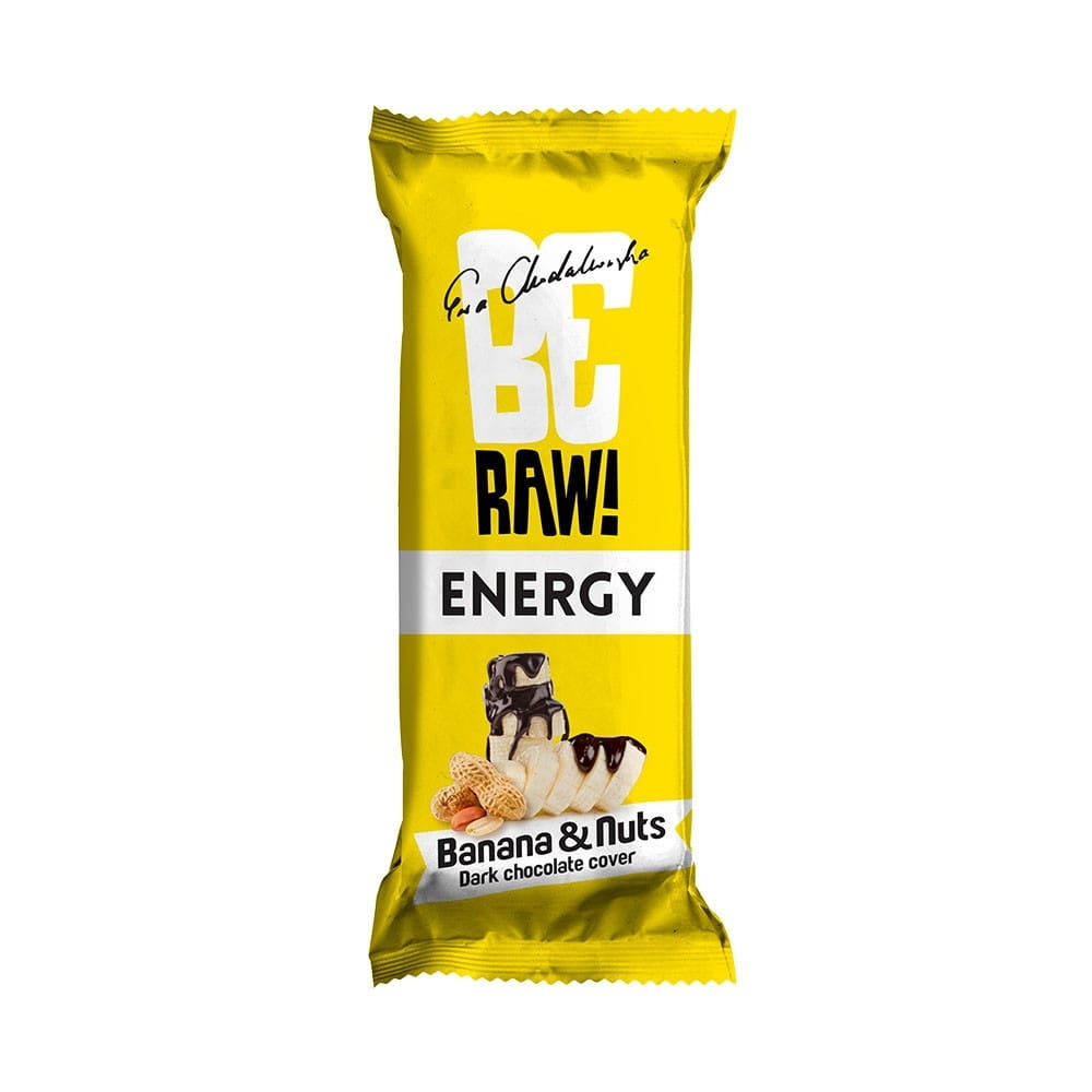 Barre énergétique banane & noix au chocolat 40 g