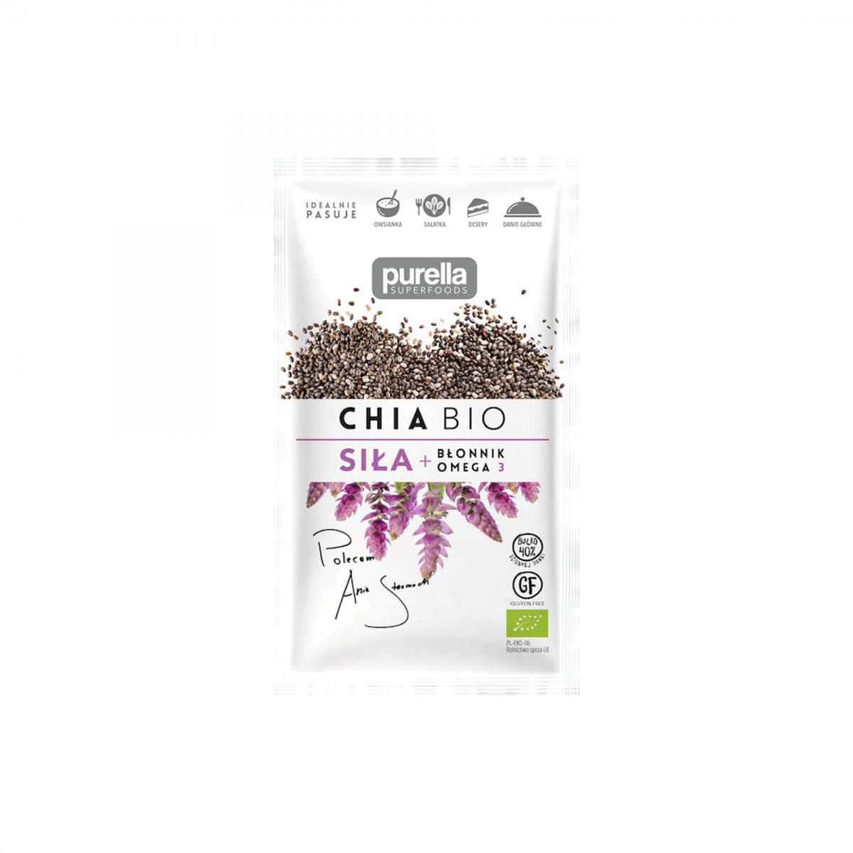 Fibre de chia bio force + OMEGA 3 50 g