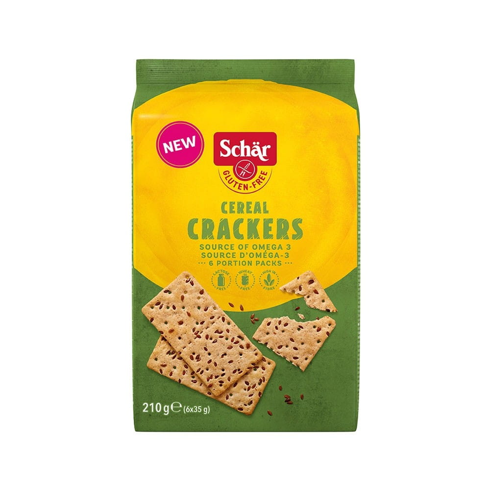 Crackers au begluten multigrains 210 g SCHÄR