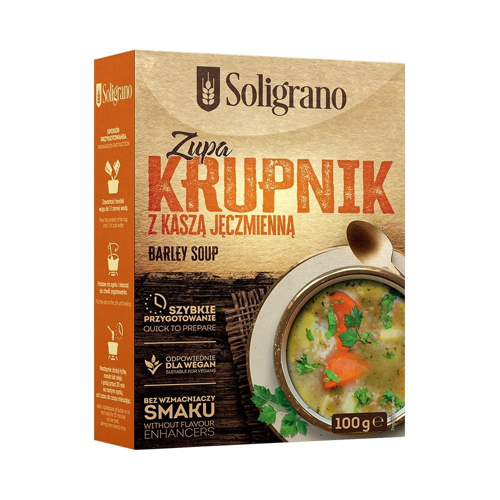 Soupe Krupnik 100 g - SOLIGRANO