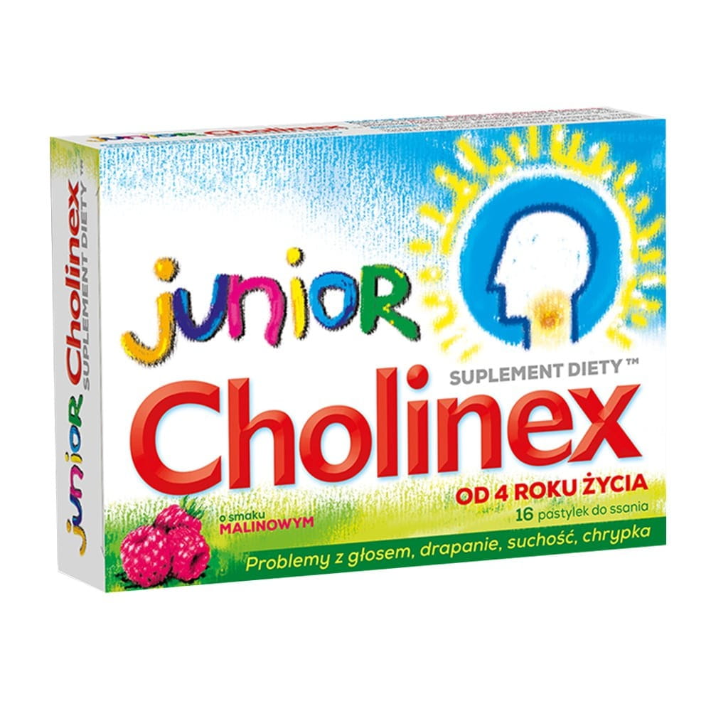 Cholinex junior pour la gorge saveur framboise 8 pastilles