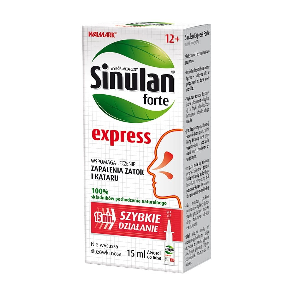 Sinulan FORTE spray nasal express 15 ml