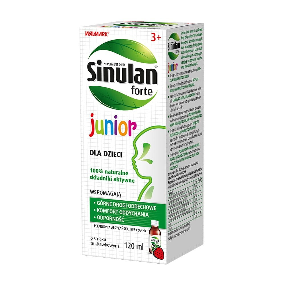 Sinulan FORTE junior sirop pour enfants 120 ml
