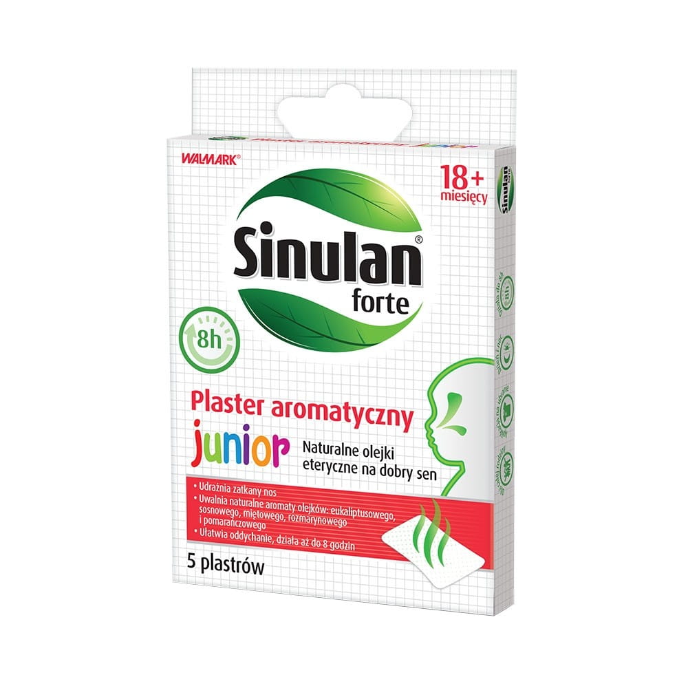 Pansement aromatique Sinulan FORTE junior, 5 pièces