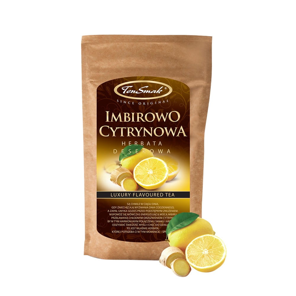 Thé dessert gingembre et citron 40 g CE GOÛT