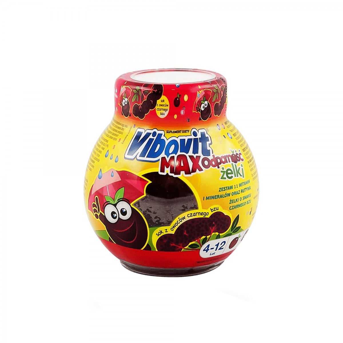 Résistance max de la gelée 225 g VIBOVIT