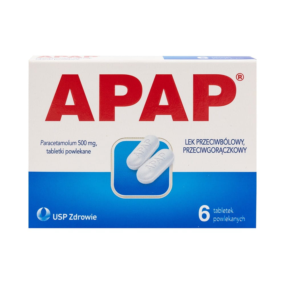 6 comprimés APAP