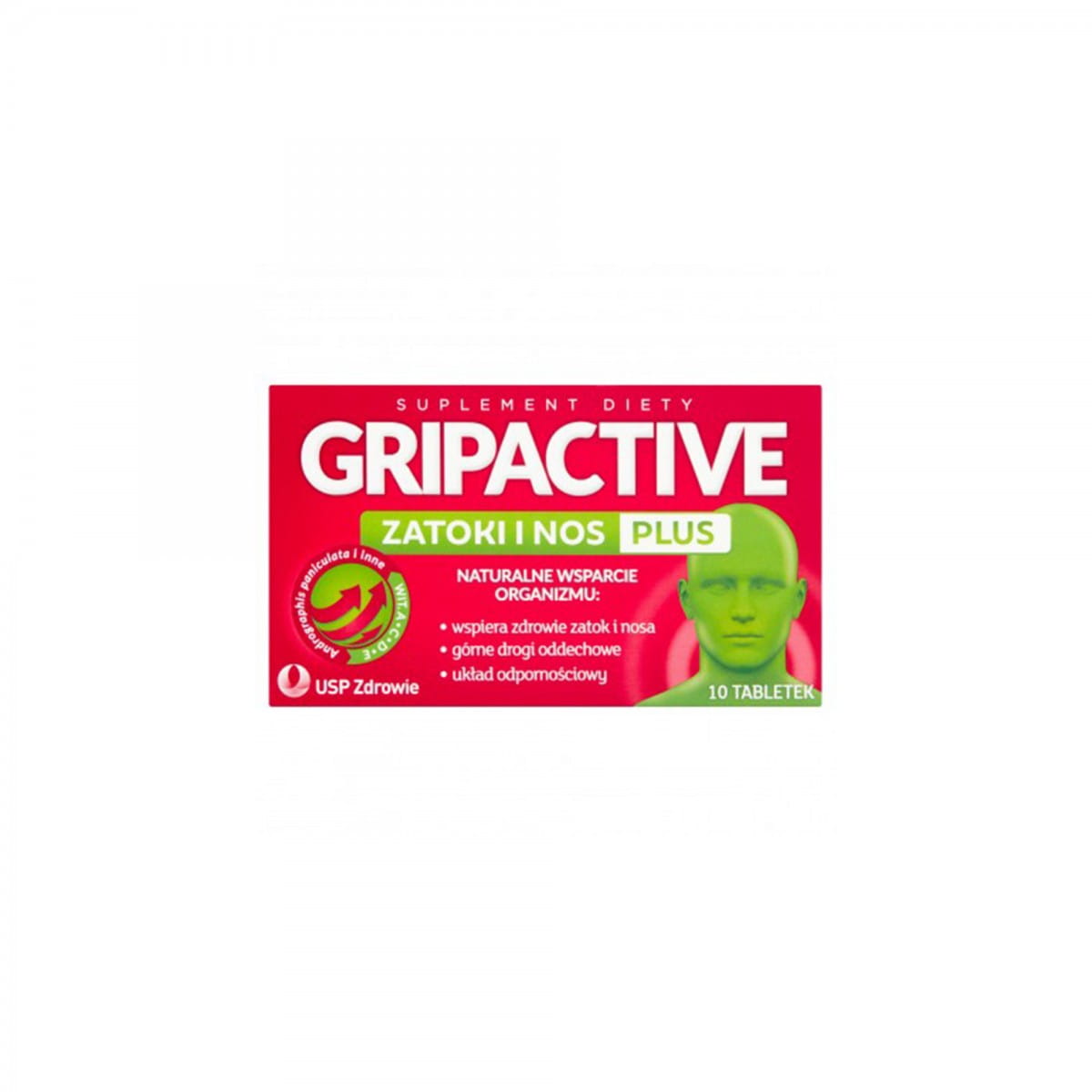 Gripactive sinus et nez plus 10 comprimés