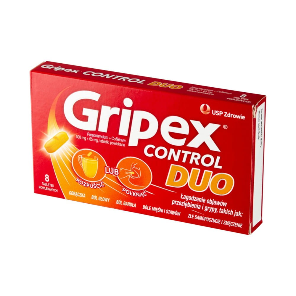 Control duo 8 comprimés GRIPEX