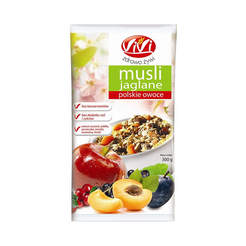 Millet muesli fruits polonais 300 g VIVI