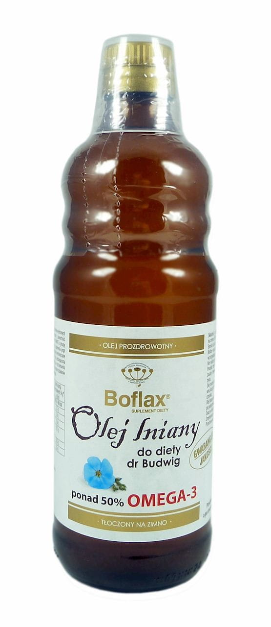 Boflax huile de lin pour l'alimentation du Dr Budwig 500ml WNIRZ INSTITUTE