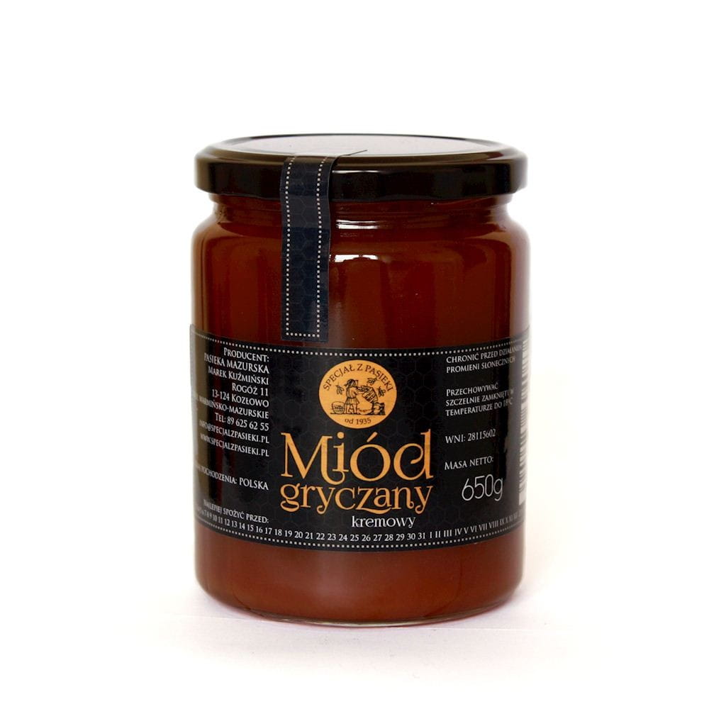 Miel de sarrasin crémeux 650g STRIPE SPECIAL