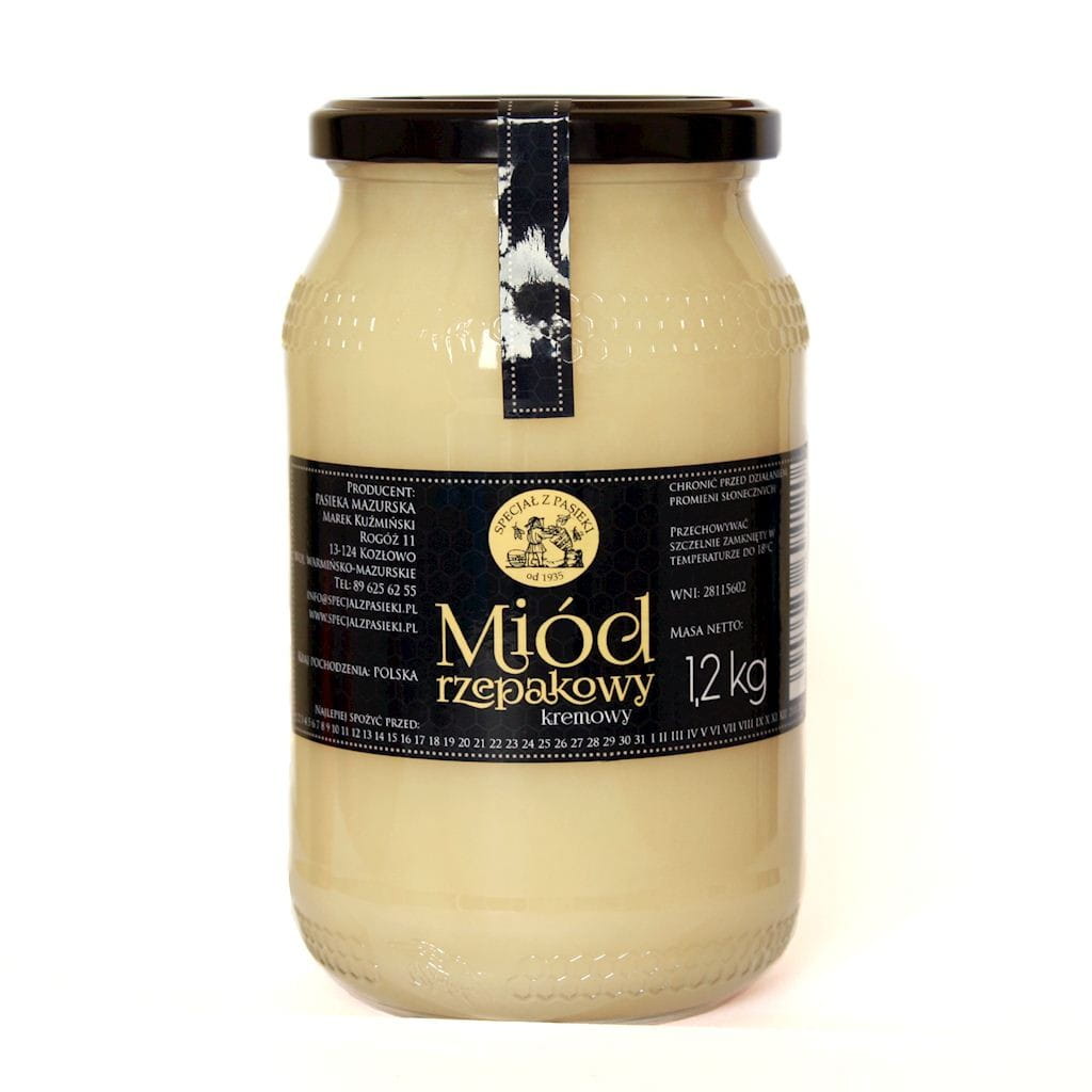 Miel de colza crémeux 12 kg STRIPE SPECIAL