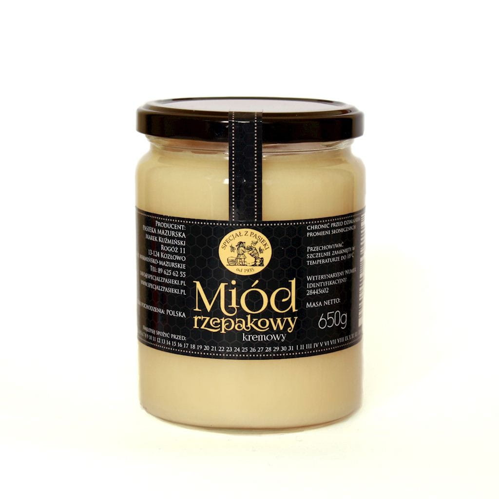 Miel crémeux de colza 650g STRIPE SPECIAL