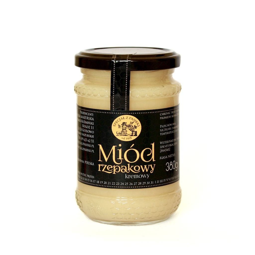 Miel de colza crémeux 380g STRIPE SPECIAL