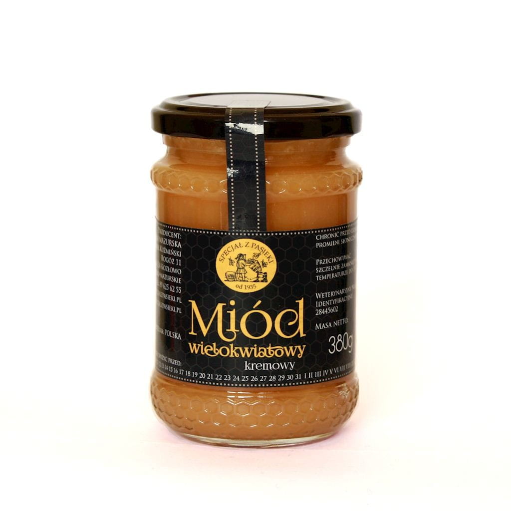 Miel multifleurs crémeux 380g STRIPE SPECIAL