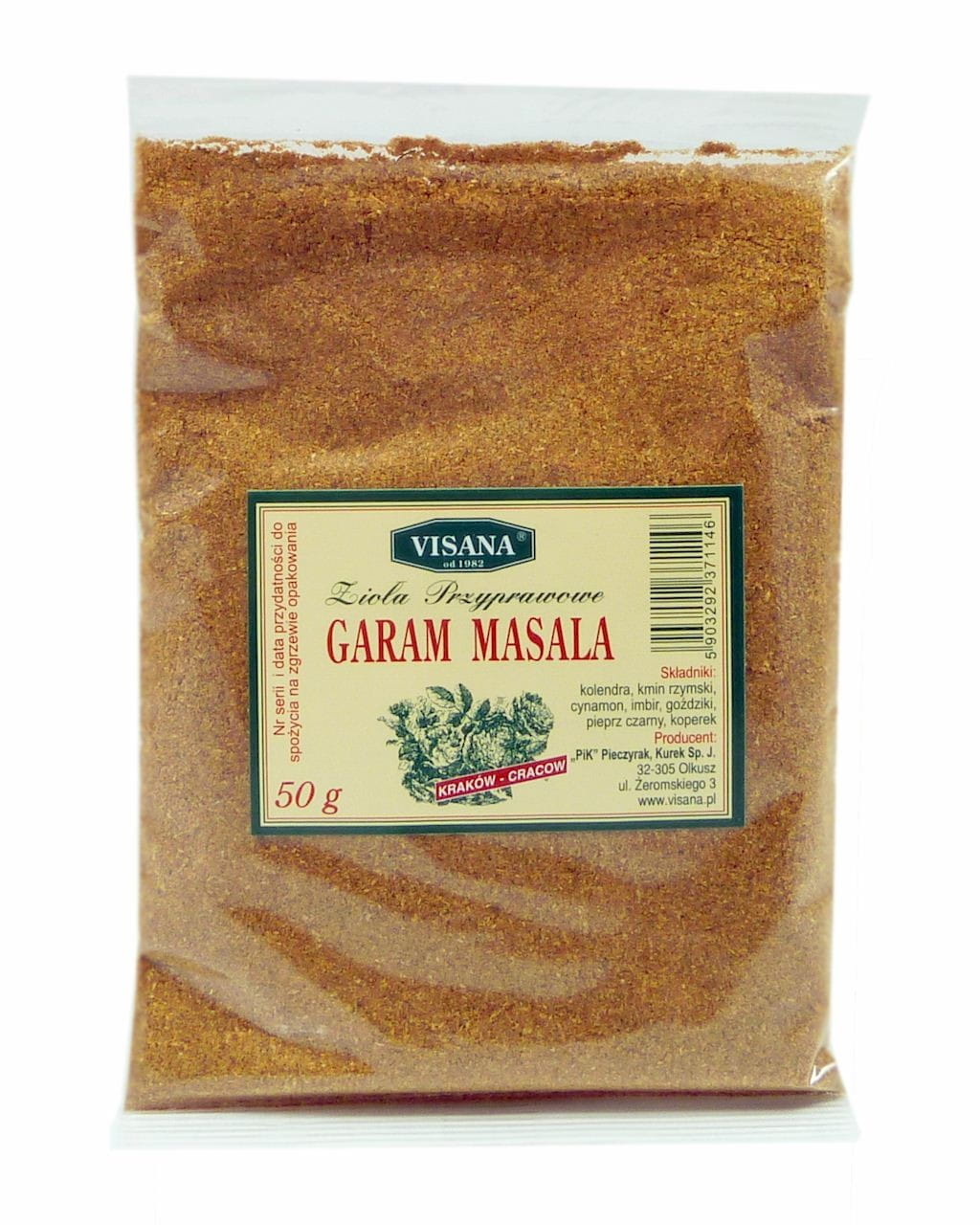 Garam massala 50g VISANA