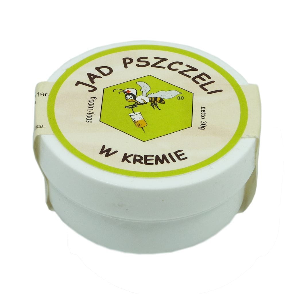 Venin d'abeille en crème (vert) 30g. 500j / 1000g