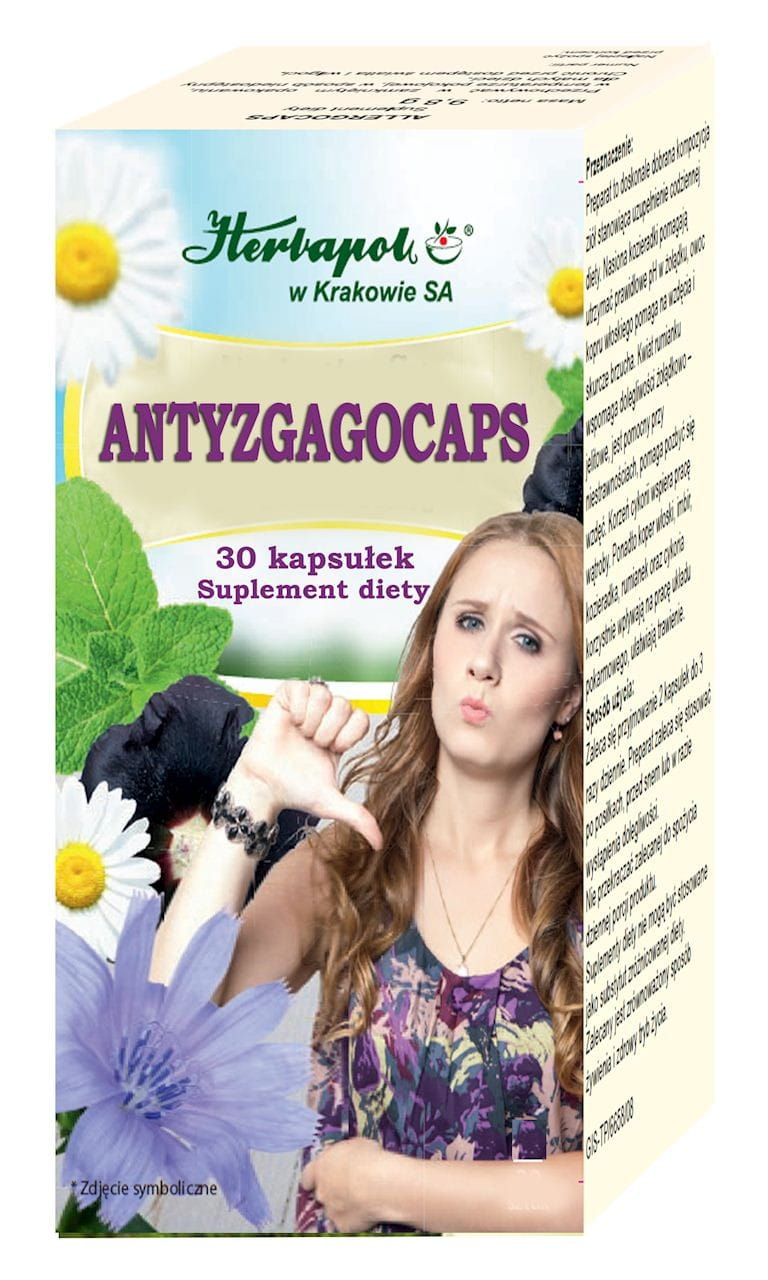 Antyzgagocaps 30 caps HERBAPOL