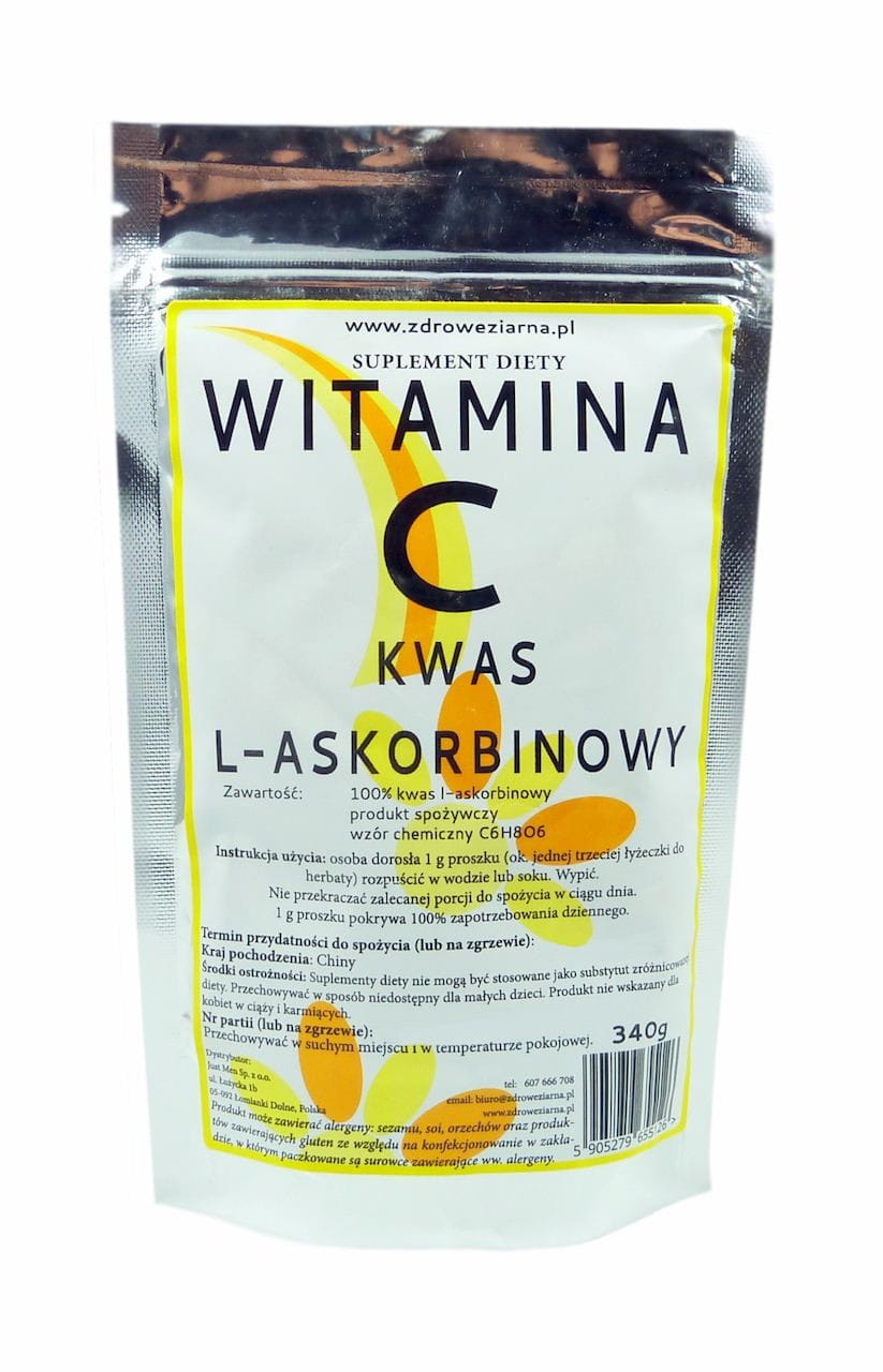 Vitamine C poudre 340g - L - Acide ascorbique K2